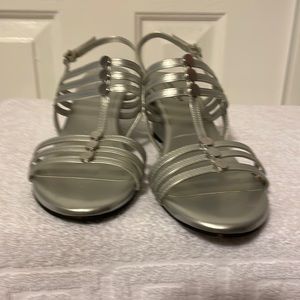 Comfort plus sandals silver